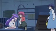 Shampoo informs Ranma about the Phoenix Pills (Image Source: MAPPA Studio)